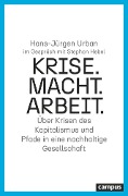 Cover-Bild zum Titel 'Krise. Macht. Arbeit.' von 'Hans-Jürgen Urban, Stephan Hebel'