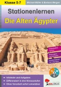 Cover-Bild zum Titel 'Stationenlernen Die alten Ägypter' von ''