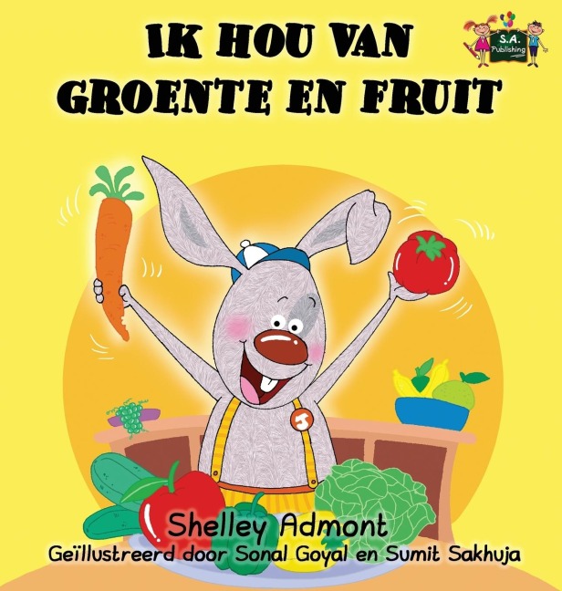 Ik hou van groente en fruit - Shelley Admont, Kidkiddos Books