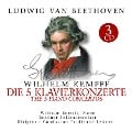 Cover-Bild zum Titel 'Beethoven:5 Klavierkonzerte-5 Klavierkonzerte' von 'L. Van-Kempff Beethoven'