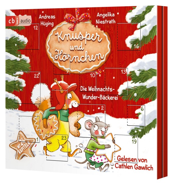 Knusper und Hörnchen - Die Weihnachts-Wunder-Bäckerei - Andreas Hüging, Angelika Niestrath