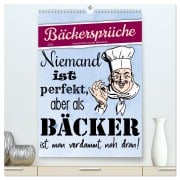 Cover-Bild zum Titel 'Bäckersprüche (hochwertiger Premium Wandkalender 2026 DIN A2 hoch), Kunstdruck in Hochglanz' von 'Sabine Löwer'