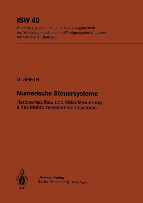Numerische Steuersysteme - U. Spieth