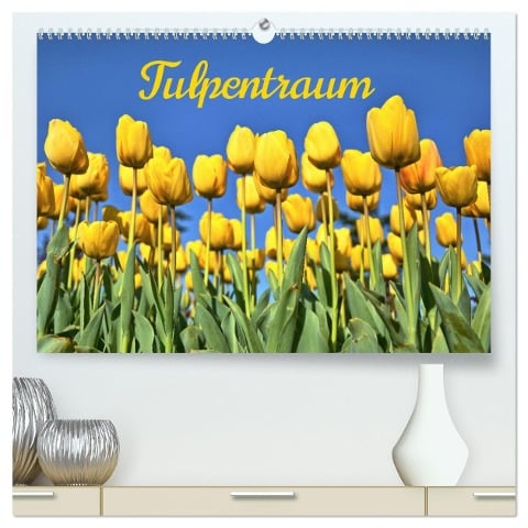 Tulpentraum (hochwertiger Premium Wandkalender 2025 DIN A2 quer), Kunstdruck in Hochglanz - (C) By Insideportugal