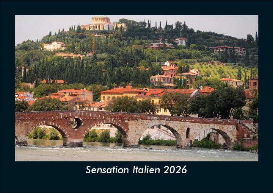 Sensation Italien 2026 Fotokalender DIN A5 - Tobias Becker