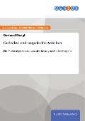 Cover-Bild zum Titel 'Gedeckte und ungedeckte Anleihen' von 'Gerhard Dengl'