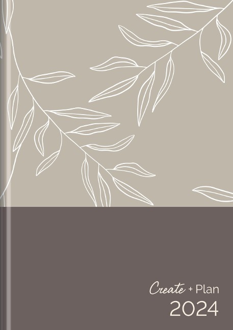 Buchkalender Create & Plan Blüten 2024 -  Buchkalender Create & Plan Blüten 2024 -