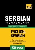 Cover-Bild zum Titel 'Serbian vocabulary for English speakers - 7000 words' von 'Andrey Taranov'