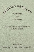 Bridges Between Psychology and Linguistics - 