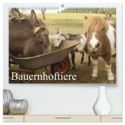 Cover-Bild zum Titel 'Bauernhoftiere (hochwertiger Premium Wandkalender 2026 DIN A2 quer), Kunstdruck in Hochglanz' von 'Michael Gsödl'