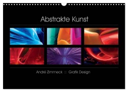 Abstrakte Kunst (Wandkalender 2026 DIN A3 quer), CALVENDO Monatskalender - André Zimmeck