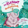 Cover-Bild zum Titel 'Der Elefant ist ganz entspannt. Übungen, die Kinder beruhigen' von 'Hanna Schmitz'