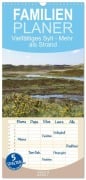 Cover-Bild zum Titel 'Familienplaner 2027 - Vielfältiges Sylt - Mehr als Strand mit 5 Spalten (Wandkalender, 21 x 45 cm) CALVENDO' von 'Thomas Becker'