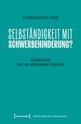 Cover-Bild zum Titel 'Selbständigkeit mit Schwerbehinderung?' von 'Bartholomäus Matthäus Zielinski'