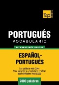 Cover-Bild zum Titel 'Vocabulario espanol-portugues. 7000 palabras mas usadas' von 'Andrey Taranov'