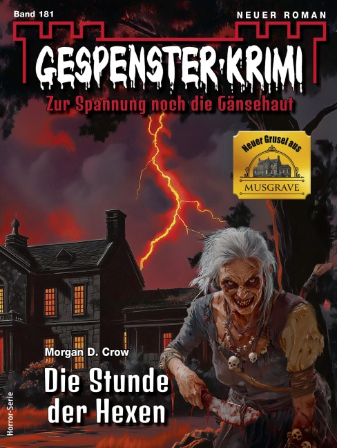 Gespenster-Krimi 181 - Morgan D. Crow