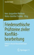 Cover-Bild zum Titel 'Friedensethische Prüfsteine ziviler Konfliktbearbeitung' von ''