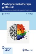 Cover-Bild zum Titel 'Psychopharmakotherapie griffbereit' von 'Jan Dreher'