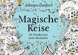 Cover-Bild zum Titel 'Magische Reise' von 'Johanna Basford, @Johannabasford'