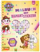 Cover-Bild zum Titel 'PAW Patrol Malbuch mit Diamantstickern' von 'Schwager & Steinlein Verlag'