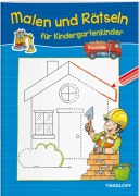 Malen und Rätseln für Kindergartenkinder. Baustelle - 