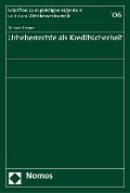 Cover-Bild zum Titel 'Urheberrechte als Kreditsicherheit' von 'Simon Freyer'