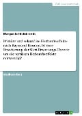 Primäre und sekundäre Herkunftseffekte nach Raymond Boudon. Ist eine Erweiterung der Wert-Erwartungs-Theorie um die tertiären Herkunftseffekte notwendig? - Margarita Hildebrandt