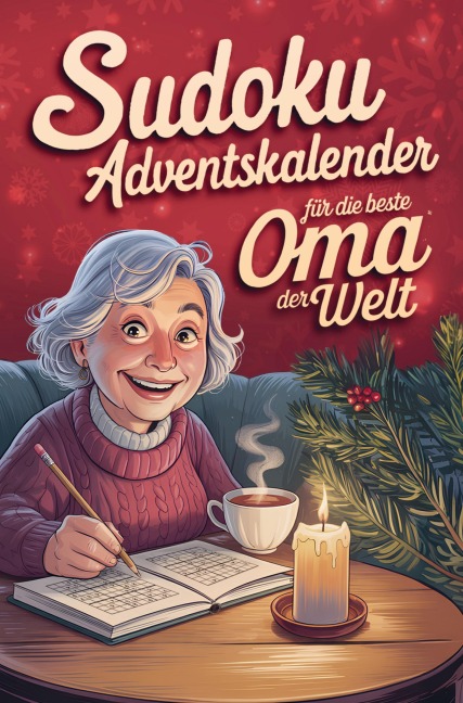 Sudoku Adventskalender für die beste Oma der Welt - Emma Winter