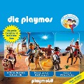 Die Playmos - Das Original Playmobil Hörspiel, Die große Cowboy- und Indianer-Box, Folgen 21, 32, 35 - David Bredel, Florian Fickel