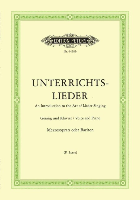 Unterrichtslieder - 