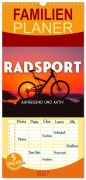 Cover-Bild zum Titel 'Familienplaner 2027 - Radsport - Aufregend und aktiv. mit 5 Spalten (Wandkalender, 21 x 45 cm) CALVENDO' von 'Sf Sf'