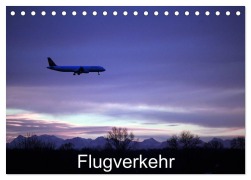 Cover-Bild zum Titel 'Flugverkehr (Tischkalender 2026 DIN A5 quer), CALVENDO Monatskalender' von 'Gagelart Gagelart'