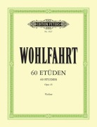 Cover-Bild zum Titel '60 Etüden für Violine solo op. 45' von 'Franz Wohlfahrt'