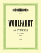 Cover-Bild zum Titel '60 Etüden für Violine solo op. 45' von 'Franz Wohlfahrt'