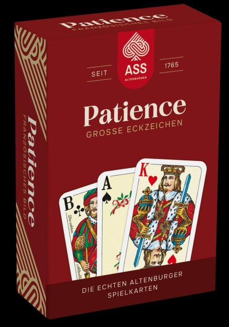 Patience, große Eckzeichen - 