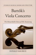 Cover-Bild zum Titel 'Bartok's Viola Concerto' von 'Donald Maurice'