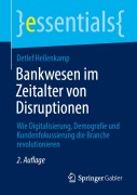 Cover-Bild zum Titel 'Bankwesen im Zeitalter von Disruptionen' von 'Detlef Hellenkamp'