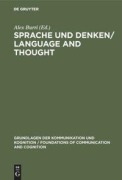 Cover-Bild zum Titel 'Sprache und Denken / Language and Thought' von ''