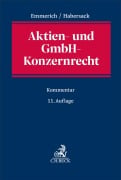 Cover-Bild zum Titel 'Aktien- und GmbH-Konzernrecht' von 'Volker Emmerich, Mathias Habersack'