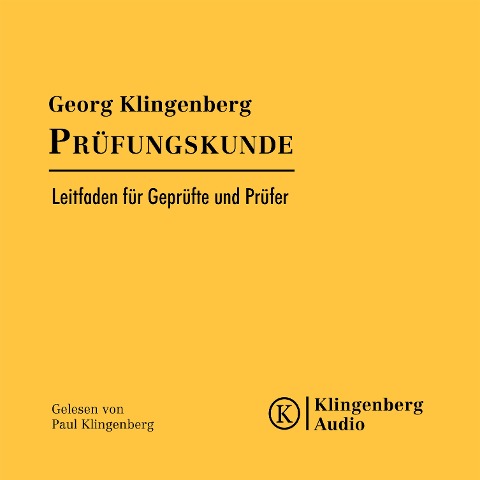 Prüfungskunde - Georg Klingenberg