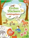 Cover-Bild zum Titel 'Erstes Stickern Lieblingstiere' von ''