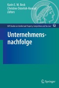 Cover-Bild zum Titel 'Unternehmensnachfolge' von ''
