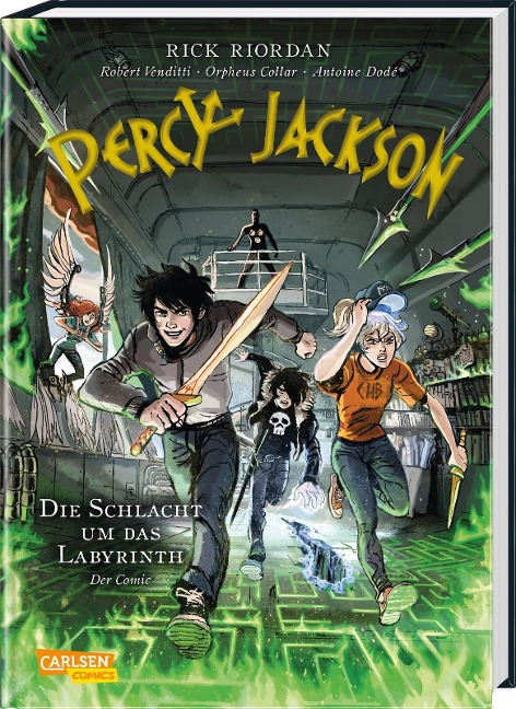 Percy Jackson (Comic) 4: Die Schlacht um das Labyrinth - Rick Riordan, Robert Venditti
