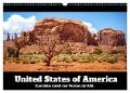 United States of America - Eine Reise durch den Westen der USA (Wandkalender 2024 DIN A3 quer), CALVENDO Monatskalender - Dennis Westermann