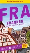 Cover-Bild zum Titel 'MARCO POLO Reiseführer Franken, Nürnberg, Würzburg, Bamberg' von 'Nadine Luck'
