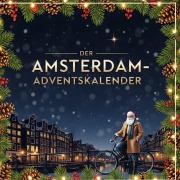 Cover-Bild zum Titel 'Der Amsterdam-Adventskalender' von 'Lucas Münch'