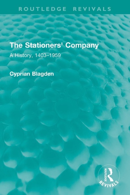 The Stationers' Company - Cyprian Blagden