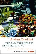 Cover-Bild zum Titel 'Der falsche Liebreiz der Vergeltung' von 'Andrea Camilleri'