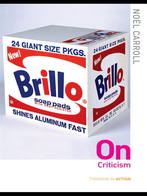 On Criticism - Noel Carroll