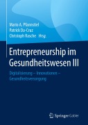 Cover-Bild zum Titel 'Entrepreneurship im Gesundheitswesen III' von ''
